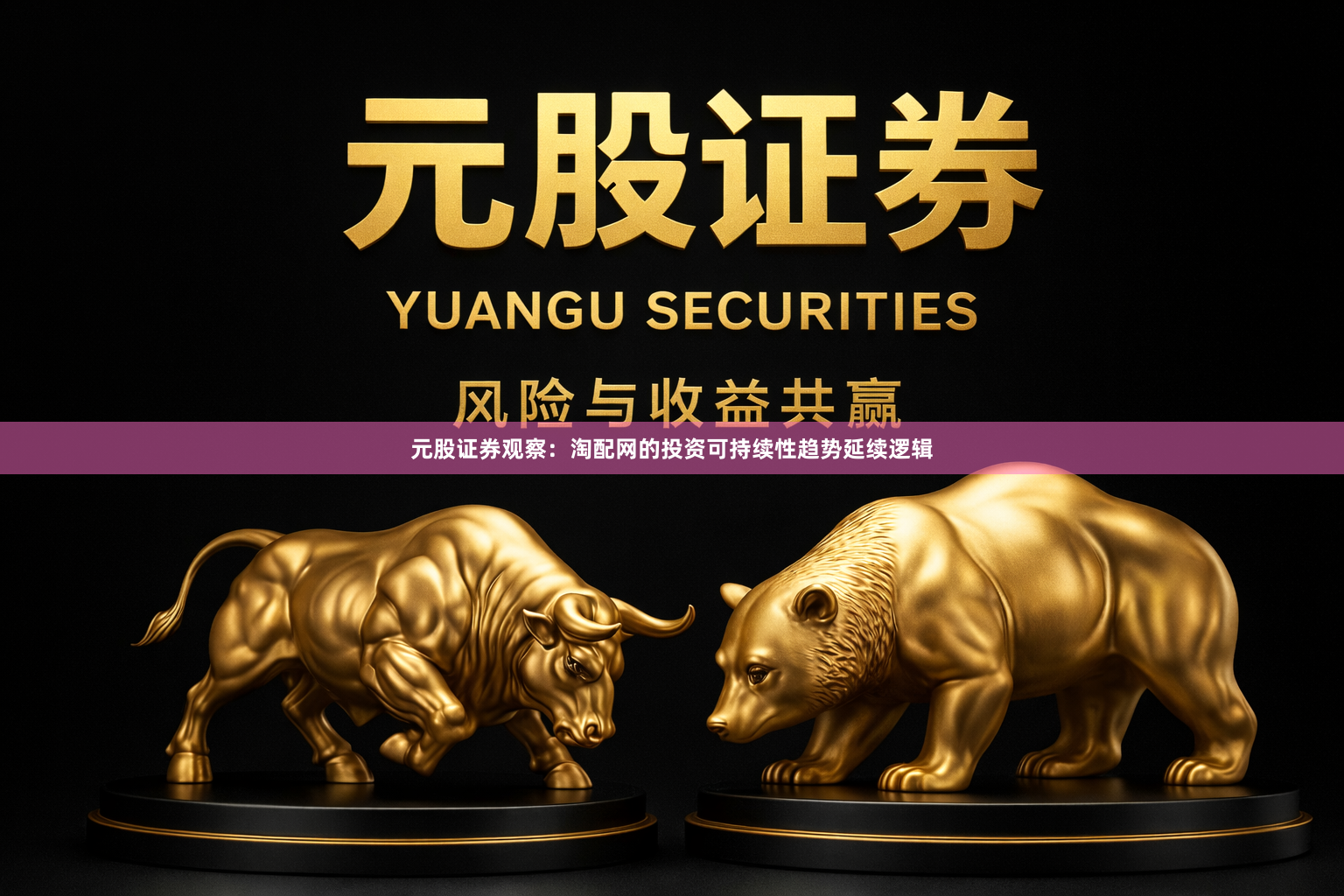 元股证券观察：淘配网的投资可持续性趋势延续逻辑